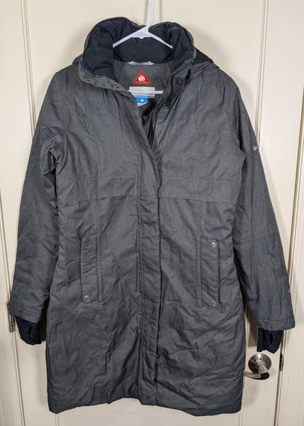 Columbia Juniper Ridge Omni-Heat Down Puffer Parka Women's Size: M Gray Long