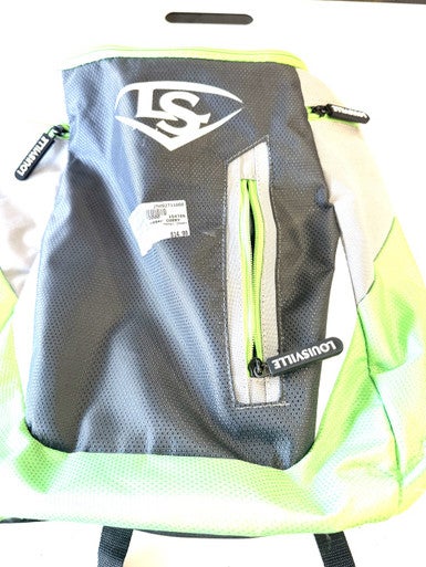 Used Louisville Slugger CARRY BB/SB Player Carry Bag Green 11860-S000298853