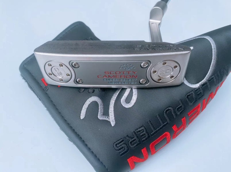 Silver Men's Scotty Cameron Super Select Newport 2 Plus Blade Right Handed Putter 35" (New)