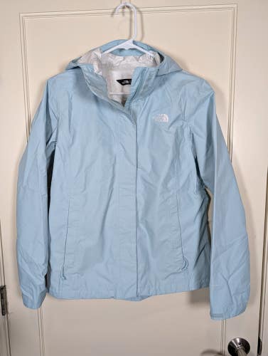 The North Face Dryvent Light Weight Rain Jacket Womens Size: M Powder Blue
