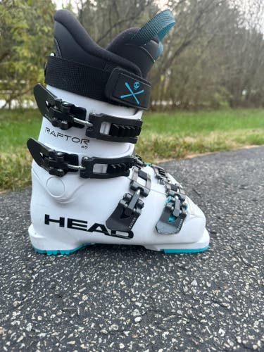 Mondo 21 & 21.5 Kid's HEAD Raptor 65 Ski Boots (Used)
