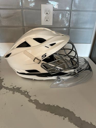 Cascade S Helmet with Throat Guard