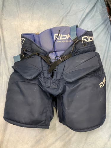 Blue Senior Medium Reebok HPG PRO Hockey Goalie Pants (Used)