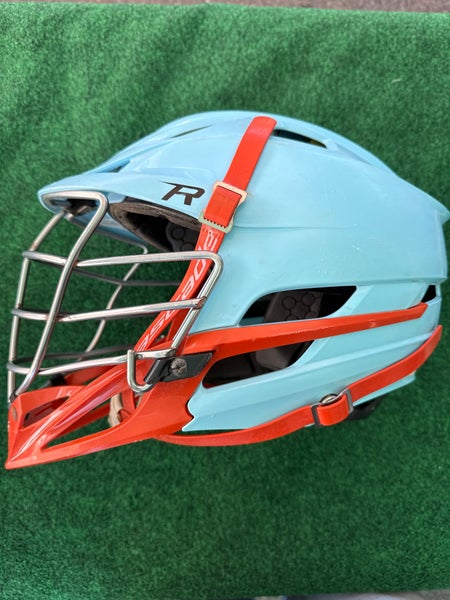 Blue & Orange Adult Cascade R Helmet (Used) | OSFM