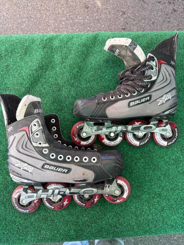 Senior Bauer Vapor XR1 Inline Skates (Regular) Size 9 (Used)
