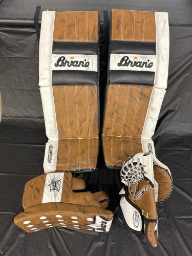 Brown 33" Brian's Gnetik V Goalie Full Set Regular (Used)
