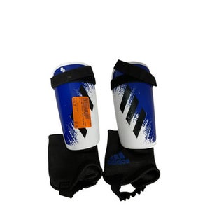 Used Adidas Soccer Shin Guards Junior Royal Blue Junior 11847-S000029854