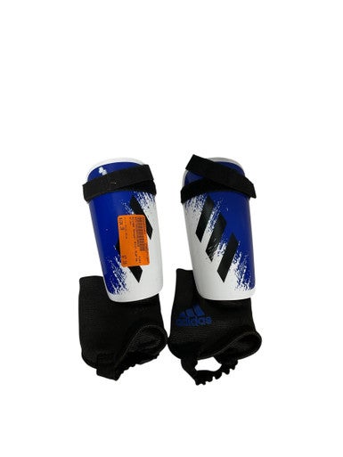 Used Adidas Soccer Shin Guards Junior Royal Blue Junior 11847-S000029854