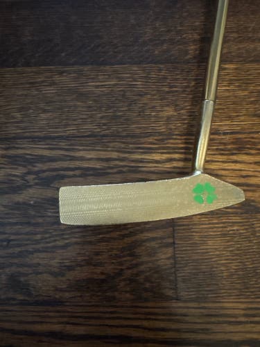 Gold Lucky Golf Blade Right Handed Putter 34" (Used)