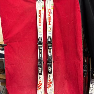 HEAD 149 cm Skis With Bindings (Used)