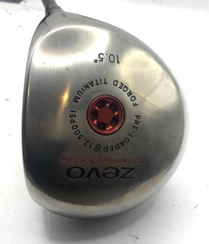 Zevo Compressor Titanium 10.5* Driver Zylon/Graphite Stiff Shaft *Good*