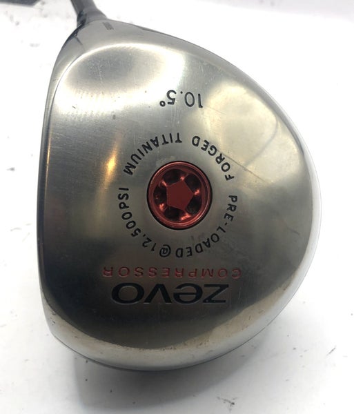 Zevo Compressor Titanium 10.5* Driver Zylon/Graphite Stiff Shaft *Good*