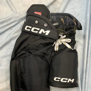 Black Junior Small CCM Tacks AS 580 Hockey Pants (Used)