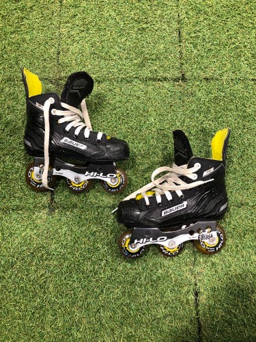 Youth Bauer RS Inline Skates Regular Width Size 13 (Used)