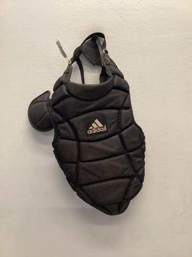 Used Adidas CHEST PROTECTOR Catchers Chest Protector Black Youth 11443-S000198349