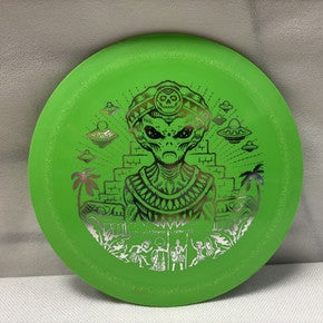 Used Innova CZAR Disc Golf Driver Green 11490-S000266151