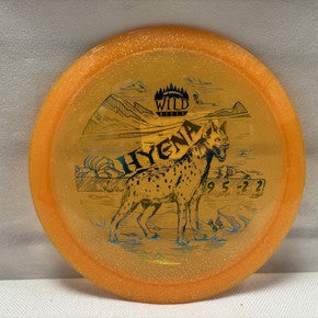 Used WILD DISCS HYENA Disc Golf Driver Gold 11490-S000266145