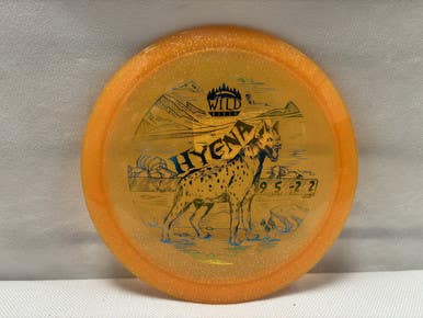 Used WILD DISCS HYENA Disc Golf Driver Gold 11490-S000266145