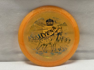 Used WILD DISCS HYENA Disc Golf Driver Gold 11490-S000266145