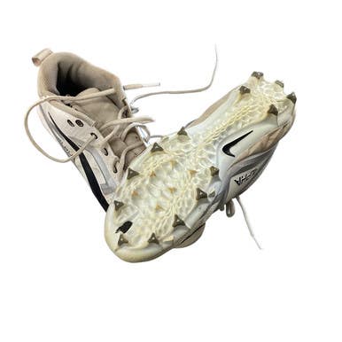 Used Nike Adult FB Cleats White Senior 9 11760-S000082800