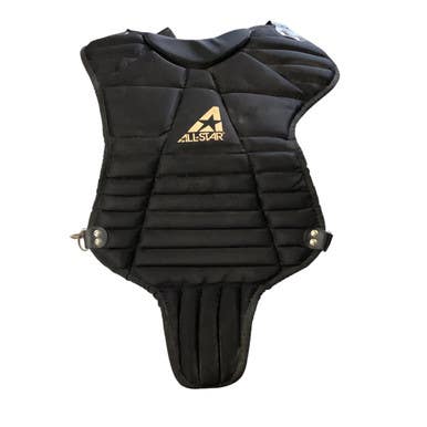 Used All Star CHEST PROTECTOR Catchers Chest Protector Black Junior 11760-S000082795