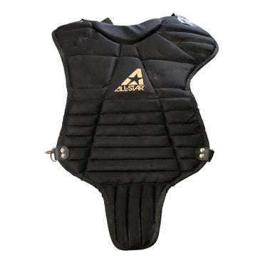 Used All Star CHEST PROTECTOR Catchers Chest Protector Black Junior 11760-S000082795