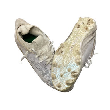 Used Under Armour LAX Cleats Mens White Senior 7.5 11760-S000082787