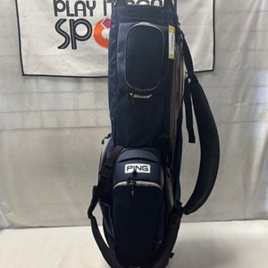 Used Ping HOOFER 14 Mens Stand Bag Navy Blue 11490-S000263635