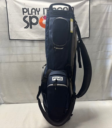 Used Ping HOOFER 14 Mens Stand Bag Navy Blue 11490-S000263635