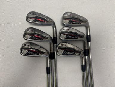 Titleist Used Right Handed Men's Stiff Flex Steel Shaft Iron Set