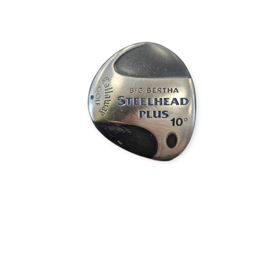 Used Callaway BIG BERTHA STEELHEAD PLUS Mens Driver RH 10.0 Degree 11850-S000021286