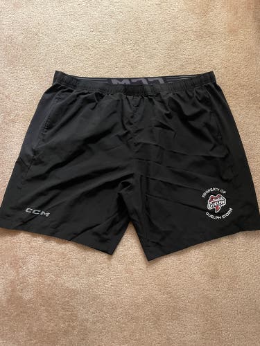Black XXL Men's CCM Shorts (New)