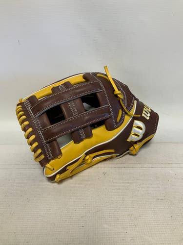Used Wilson A2K JS22GM BB/SB Glove LH Throw Gold 12 3/4" 11823-S000034700