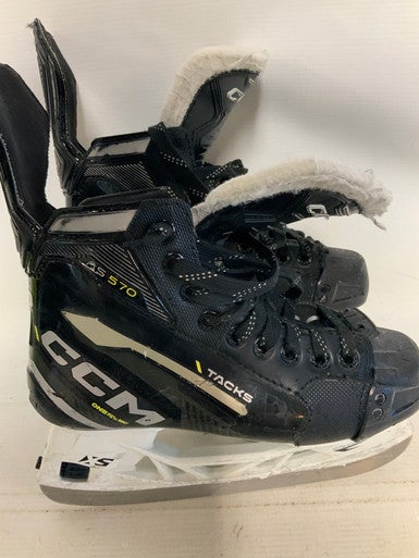 Used CCM TACKS AS 570 Intermediate Hockey Skate Intermediate 3.5 11823-S000034674