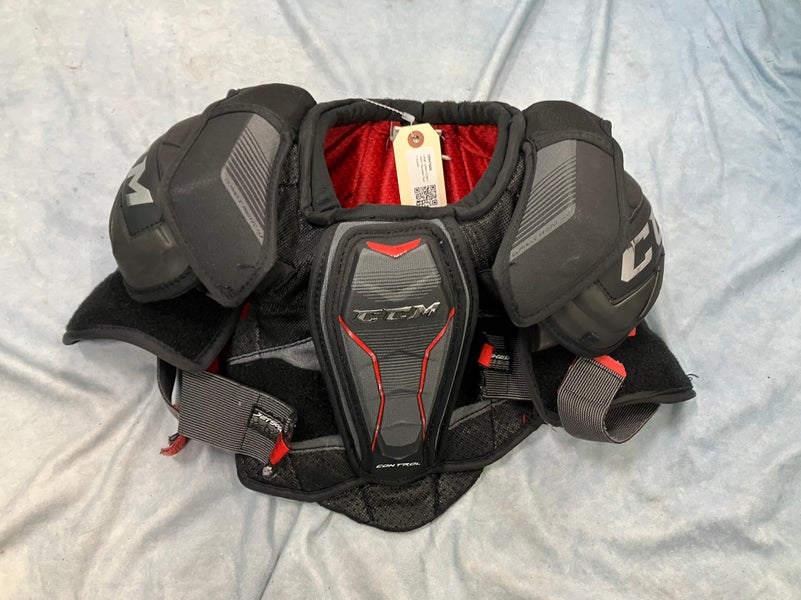Large Junior CCM Control Shoulder Pads (Used)