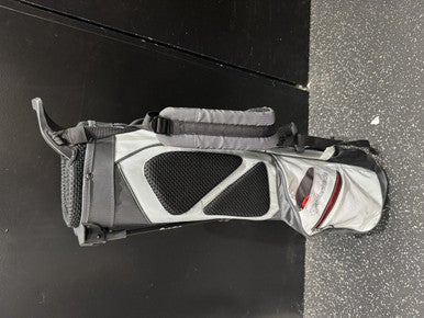 Used Taylormade QUIVER BAG Mens Stand Bag Grey 11849-S000032355