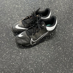 Used Nike HYPERDIAMOND 4 BB/SB Cleats Black Senior 9 11849-S000032357