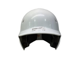 Used WHITE HELMET Batting Helmet No Mask White One Size 11347-S000256761