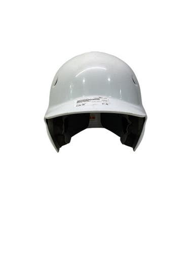 Used WHITE HELMET Batting Helmet No Mask White One Size 11347-S000256761