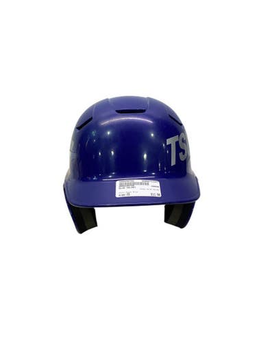 Used BLUE HELMET Batting Helmet No Mask Royal Blue One Size 11347-S000256760