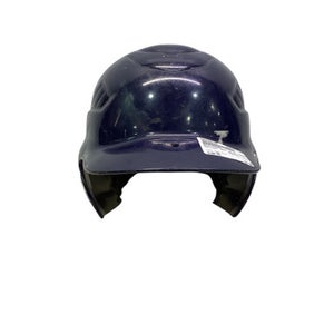 Used Rawlings NAVY HELMET Batting Helmet No Mask Navy Blue One Size 11347-S000256746