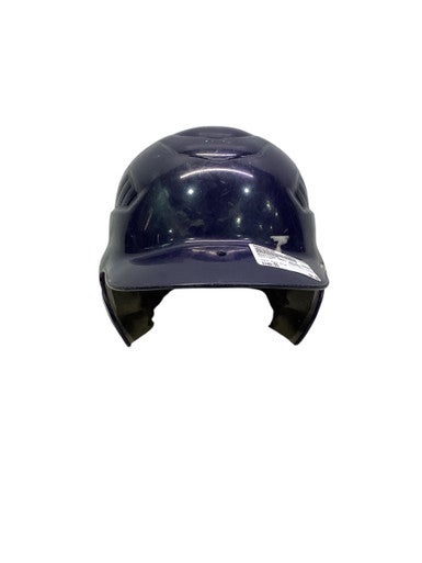 Used Rawlings NAVY HELMET Batting Helmet No Mask Navy Blue One Size 11347-S000256746
