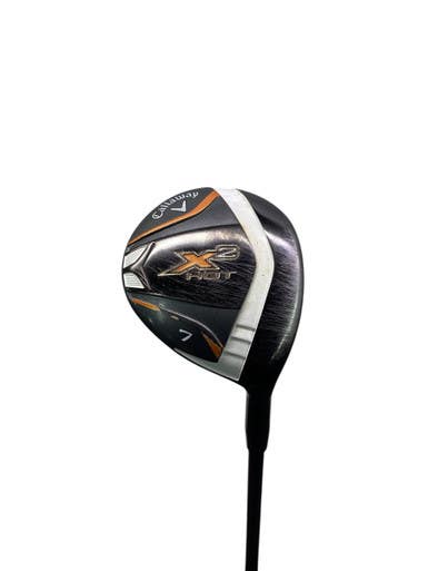 Used Callaway X2 HOT 7 WOOD Mens Fairway Wood RH 7 Wood 11347