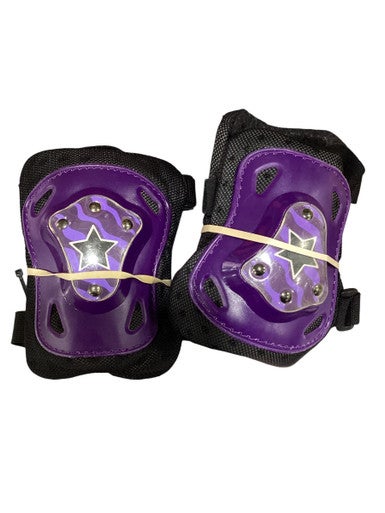 Used KIDS PURPLE ELBOW AND KNEE Bike Elbow Pads Purple S/M 11347-S000256743