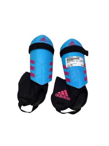 Used Adidas Soccer Shin Guards Youth Carolina Blue Youth 11347-S000256727