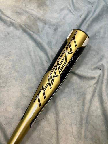 2020 Rawlings Threat Composite Bat USABat Certified (-12) Composite 16 oz 28" (Used)