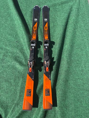 Volkl RTM 81 Skis With Wide Ride XL Bindings (Used) | 163CM