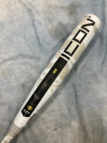 2025 Rawlings Icon Composite Bat USSSA Certified (-8) Composite 23 oz 31" (Used)