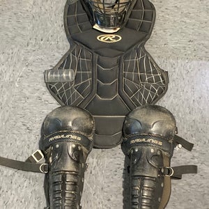 Used Youth Rawlings Catcher's Set | Age 7 - 9