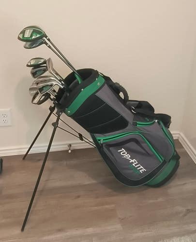 Junior Top Flite Gamer Right Handed Clubs (Full Set) Junior 10 Pieces (Used)